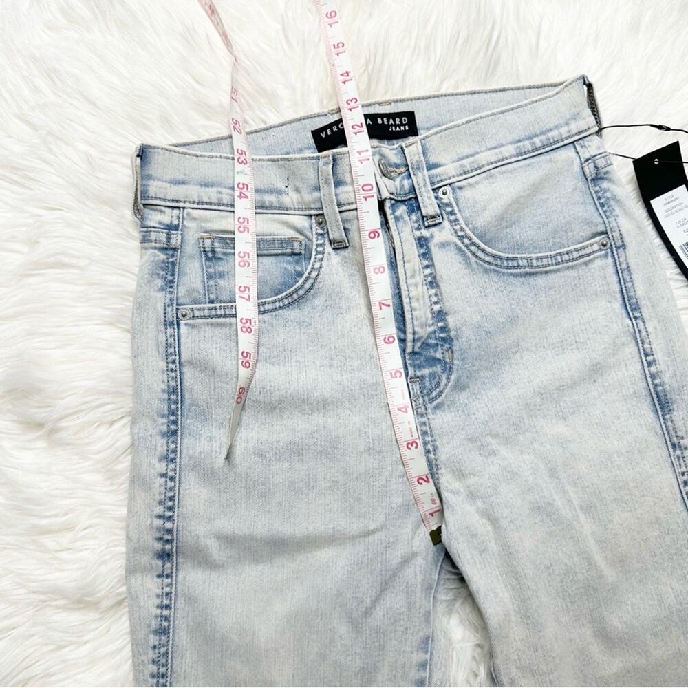 Veronica Beard Carson Light Blue Ankle Flare Jeans 28 - Picture 8 of 11